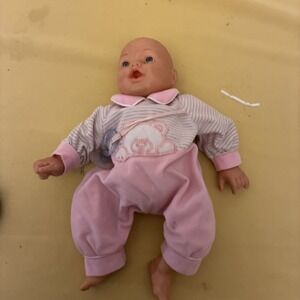 Vtg 1998 cititoy doll bs135 With Pacifier Soft Body